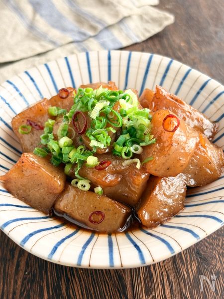 こんにゃくのうま辛オイスター煮