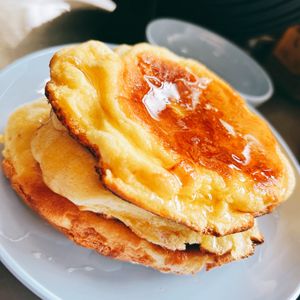煌蓮mamの作ってみた!投稿(苺たっぷり！スフレパンケーキ【家にある材料で簡単】)