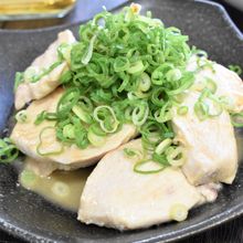 あっさりでも旨い♪鶏むね肉のにんにく炒め