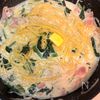 もっちり生パスタ風♪時短ベーコンとほうれん草のスープパスタの工程4
