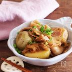 あごだしつゆで味付け簡単！新じゃがでラクラク肉じゃが♡