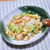 定番の鮭レタスチャーハン