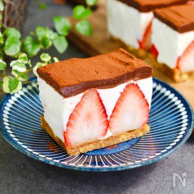 とろけるガナッシュの【ティラミス風ムースケーキ】
