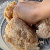 【れんこん団子とトロトロ豆腐のもやしあんかけ】の工程2