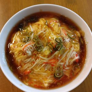 かめちゃん🐢の作ってみた!投稿(【カニカマ天津飯】とろ〜り餡たっぷり♬︎おてがる中華♬︎)