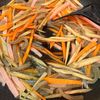 子供もぱくぱく！厚切りハム入りきんぴらごぼうの工程5