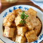 こくうま！ボリューム満点【胸肉と厚揚げのオイマヨ炒め】