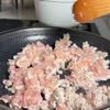 ニラ鶏混ぜごはんの工程3