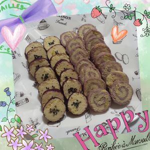 アリアの作ってみた!投稿(【おさつクッキー】サクサク♪混ぜて焼くだけ！クセになる味♡)