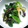 viviの作ってみた!投稿(とろとろ茄子とほうれん草のうま塩ダレ炒め🤩🍆)