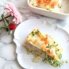 白菜とツナのクリームラザニア