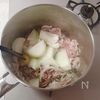 大根豚汁の工程2