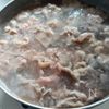 あったか♪お汁もごくごく【肉汁豆腐】の工程1