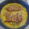 【絶品☆かつ丼】食堂の味♡味しみカツと旨い汁でご飯ガッツリ！の工程4