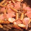 ◆鶏胸肉とゴボウの胡麻ユズ煮◆の工程1