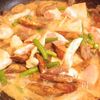 ◆鶏胸肉とゴボウの胡麻ユズ煮◆の工程2