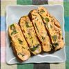チョビの助の作ってみた!投稿(冷凍してた焼豚で「焼豚とネギの塩玉子焼き」)