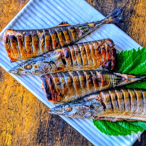 【秋刀魚の柚子胡椒漬け焼き】酢で臭み消し&皮パリッ!!
