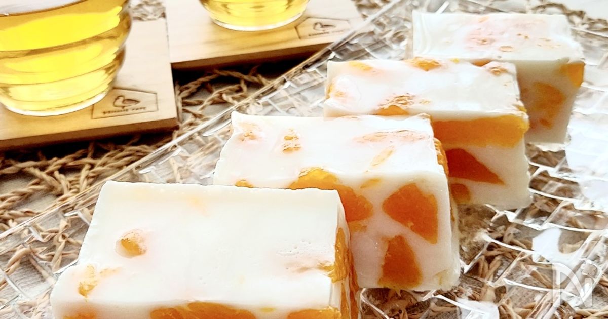 のどごしつるん！みかん牛乳ゼリー