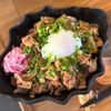 圧力鍋でやわらか♪温玉豚丼