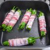 薄切り豚肉で作るニラネギ巻き焼梅ポン酢かけの工程5