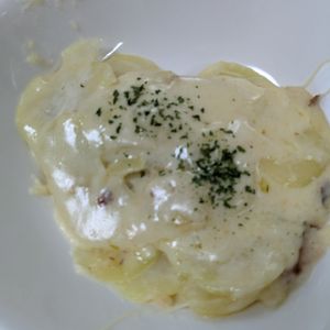 みょんともの作ってみた!投稿(フライパンだけで完成♡『ホックホク♡ポテトグラタン』)
