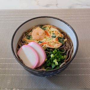 𝔂𝓾𝓶𝓲🍓の作ってみた!投稿(【海老かき揚げ】年越しそばに！揚げずにサクサク)