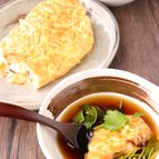 かつおだし香る♪明石焼き風玉子焼き