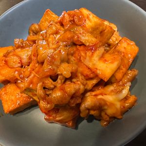 おゆころの作ってみた!投稿(【旨辛☆豚キムチーズ厚揚げ】簡単！ご飯がすすむ10分おかず♪)