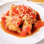 あっという間にタレ完成！トマト油淋鶏