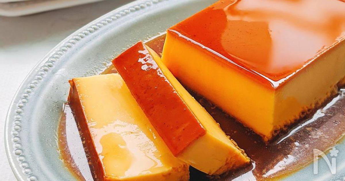 玄米レーズンプリンのレシピ