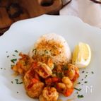 《殻なしで食べやすい！のにガツンと》ガーリックシュリンプ