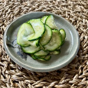 みさみさばぁば🌱の作ってみた!投稿(引き算でも旨い　ズッキーニのナムル)