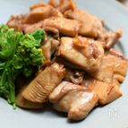 鶏肉とタケノコのあっさり照り焼き