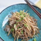 豚バラごぼうと糸こんにゃくのすき煮【作り置き】