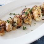 牡蠣のガーリックバター焼き