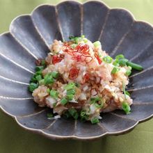 鯵の季節に食べたい、鯵のなめろう