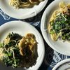 Memento-MORIの作ってみた!投稿(話題のイタリア野菜カーボロネロ（黒キャベツ）と明太子のパスタ)
