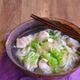 受験生のお夜食にも！ささみとキャベツの旨塩とろみうどん