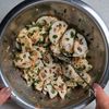 れんこんのネギだく梅おかか和え│シャキシャキさっぱりおかずの工程5
