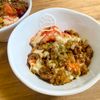 ゆかりの作ってみた!投稿(疲れた日に！【ハンバーグ風トマトチーズ丼】)