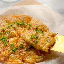 えのきのチーズガレット