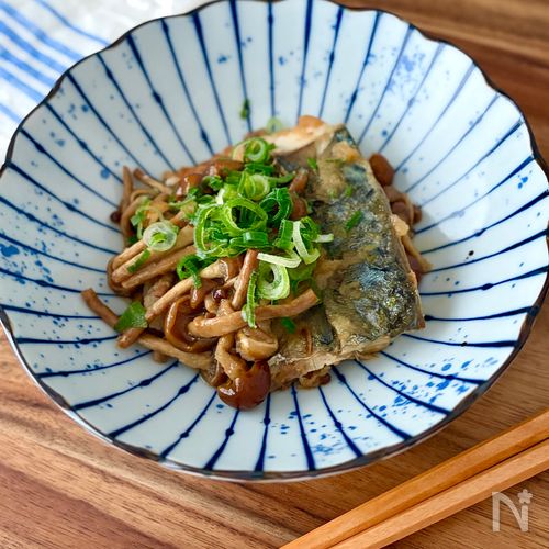 『焼き鯖となめこのみぞれあんかけ』かけるだけでご馳走になる♪