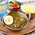 バター小麦粉不要！ほうれん草のチキンカレー