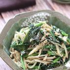 旬野菜モリモリ食べよう♡ほうれん草と新じゃがのしらすペペロン
