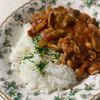 ひまわりの作ってみた!投稿(【たっぷりきのことお豆のハヤシライス】簡単手作り♪)
