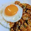 まゆのの作ってみた!投稿(簡単！レンジで作る！ふんわり和風♪なすのキーマカレー)