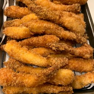 ぐ〜たら子の作ってみた!投稿(お子様ランチの海老フライ)