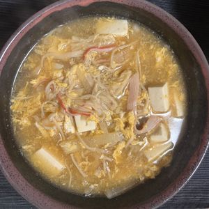 ゆっこの作ってみた!投稿(大根ときのこと豆腐の《ダイエット♡酸辣湯風スープ》)