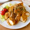 フォークで刺して焼くだけ！フライパンで完結タンドリーチキン